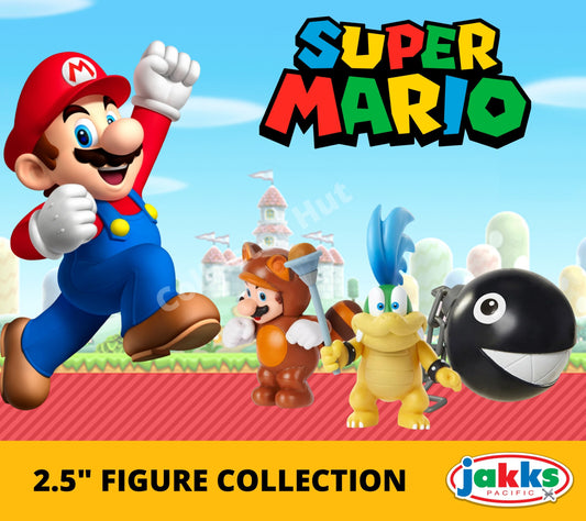 Super Mario 2.5" Figure Collection Jakks Pacfic