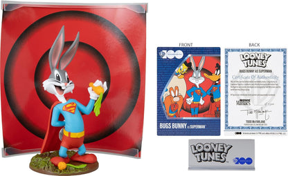 Movie Maniacs 6" Bugs Bunny as Superman Limited Edition Model Bandai