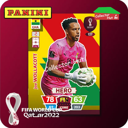 Panini Adrenalyn XL Qatar World Cup 2022 Trading Cards BASE SET #28-144