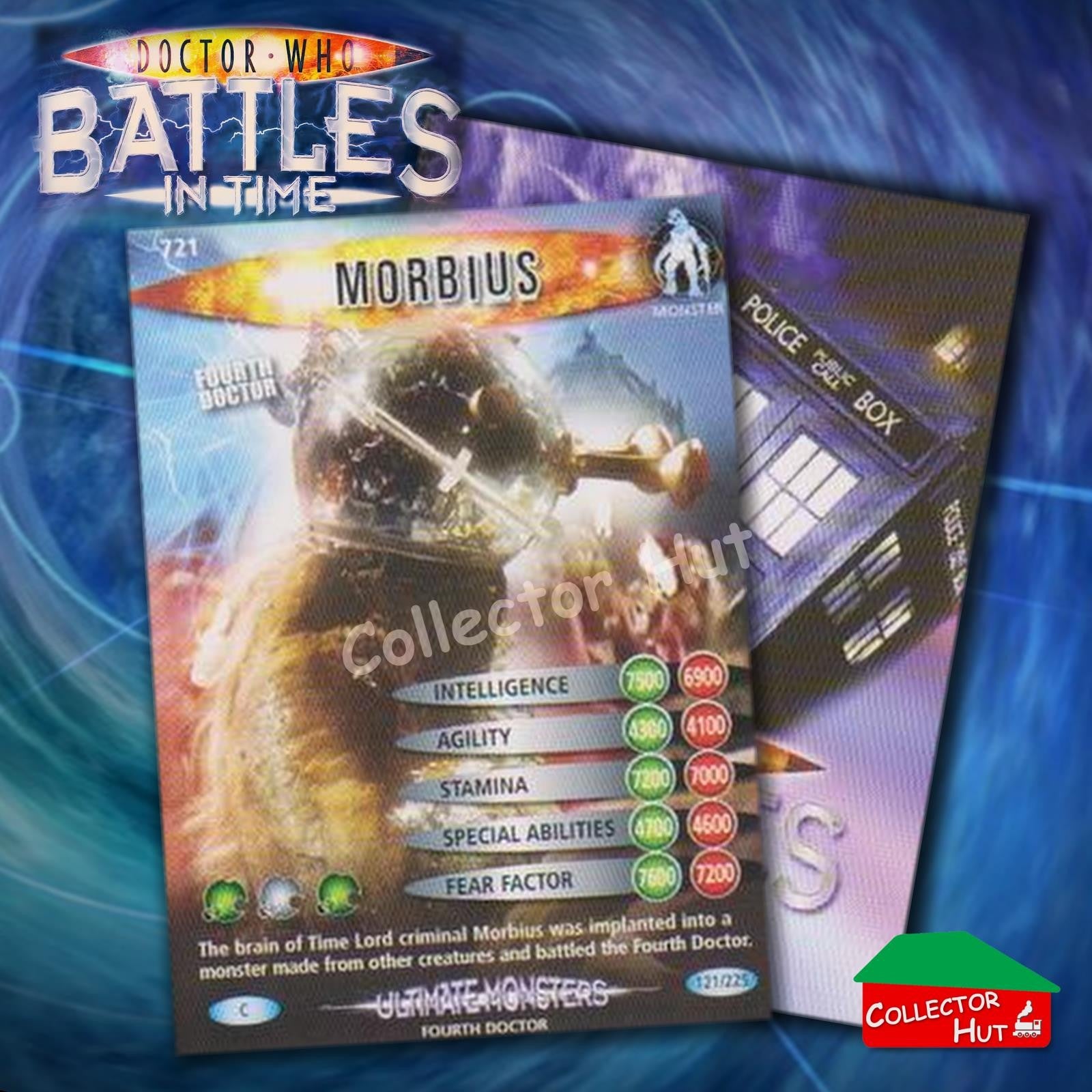 DOCTOR WHO Battles in Time #601-825 ULTIMATE MONSTERS RARE & COMMON Cards