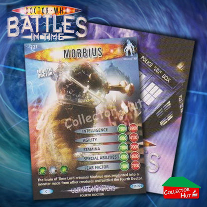 DOCTOR WHO Battles in Time #601-825 ULTIMATE MONSTERS RARE & COMMON Cards