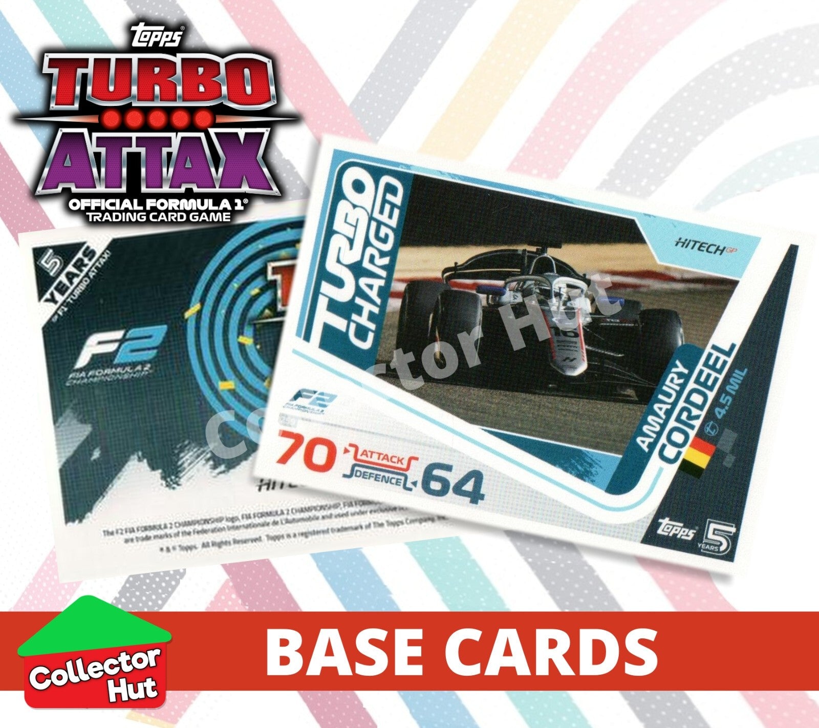 Topps Turbo Attax Formula 1 F1 2024 #167-312 Base Cards YOU CHOOSE
