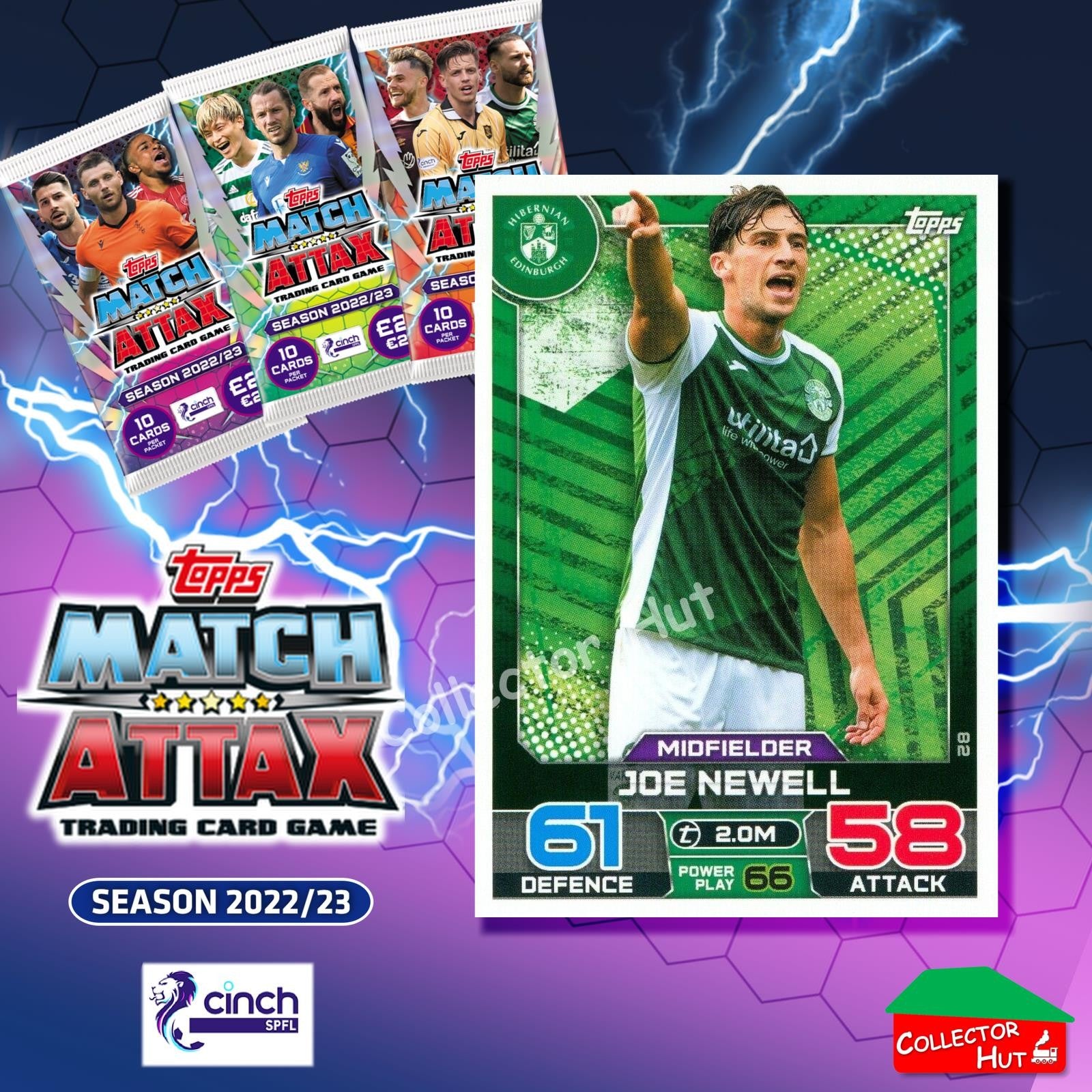 TOPPS MATCH ATTAX SPFL 2022/23 #1-162 Choose Your Card