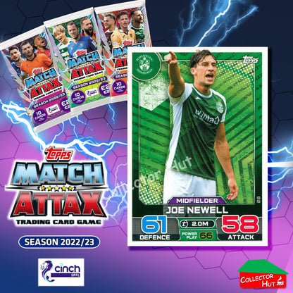 TOPPS MATCH ATTAX SPFL 2022/23 #1-162 Choose Your Card