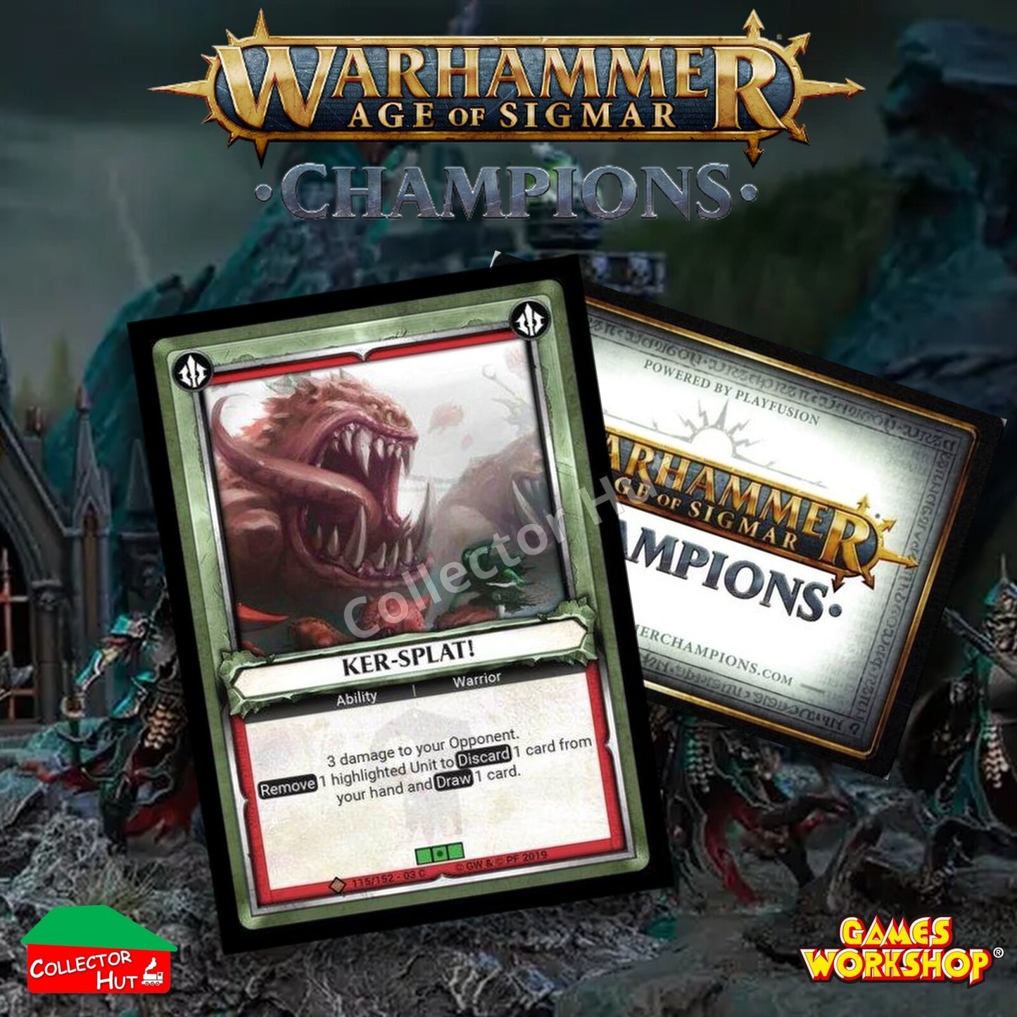 Warhammer Age of Sigmar: Champions Wave 3 SAVAGERY Trading Cards CHOOSE SINGLES