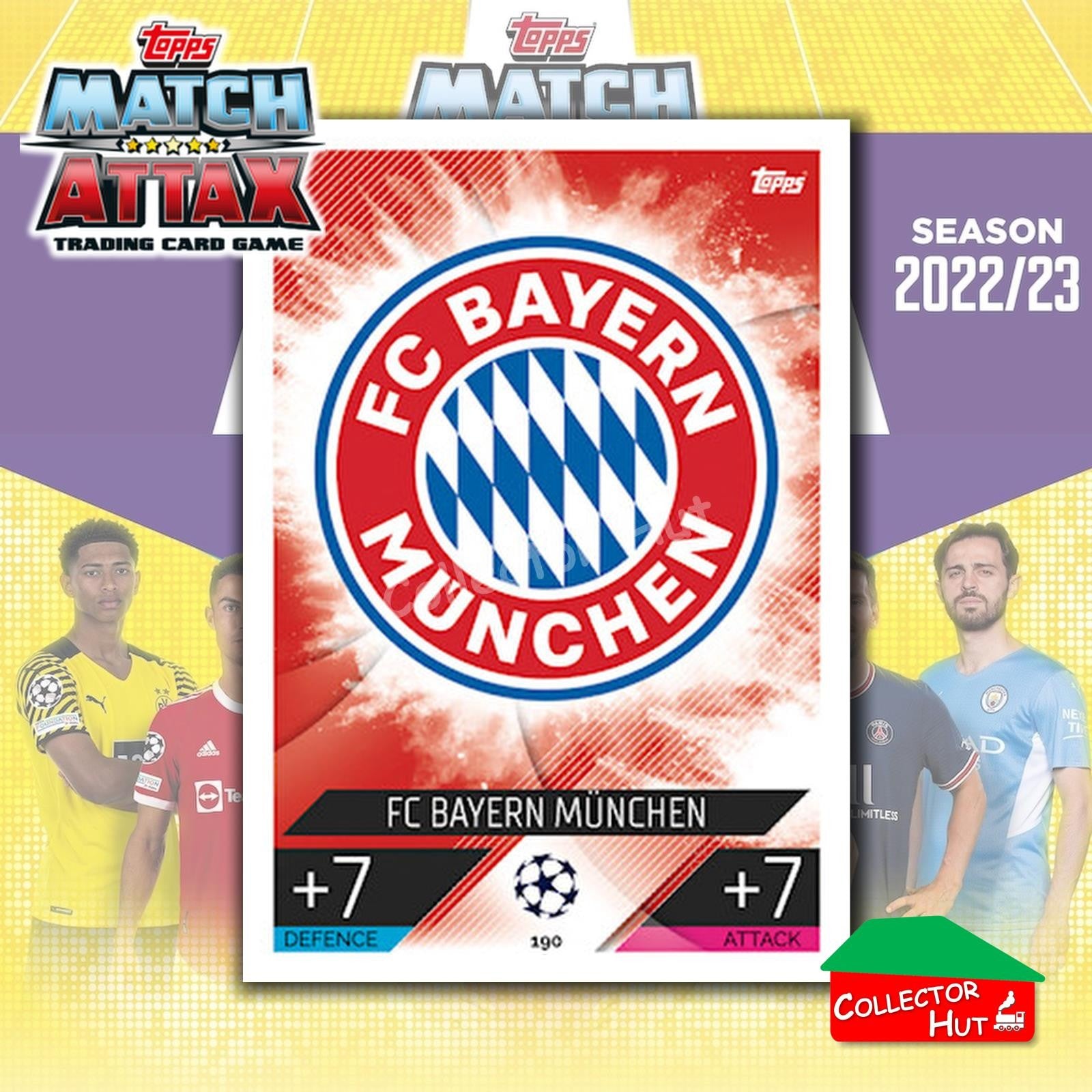 Topps Match Attax Europa Champions League 2022/23 TCG Trading Cards Base 190-387