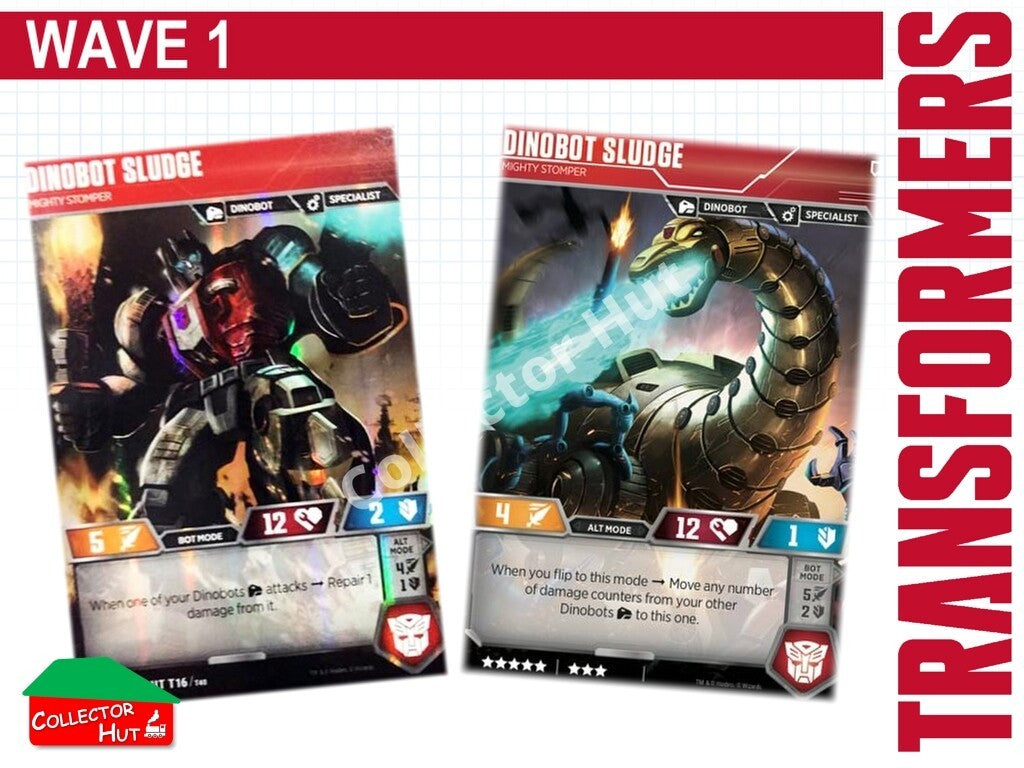 Transformers TCG CHARACTER Trading Cards All Waves