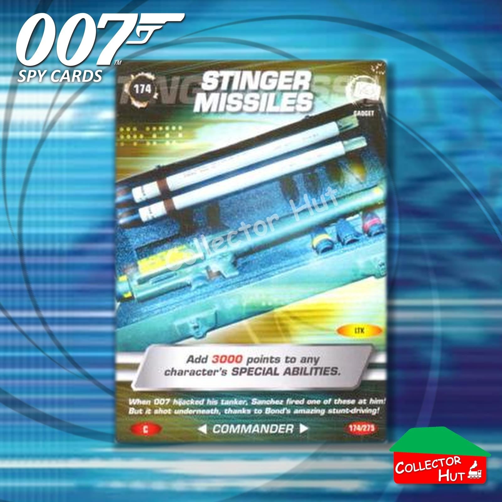 James Bond 007 Commander Spy Cards BASE COMMON YOU CHOOSE