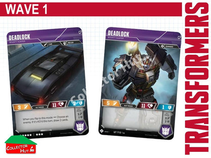 Transformers TCG CHARACTER Trading Cards All Waves