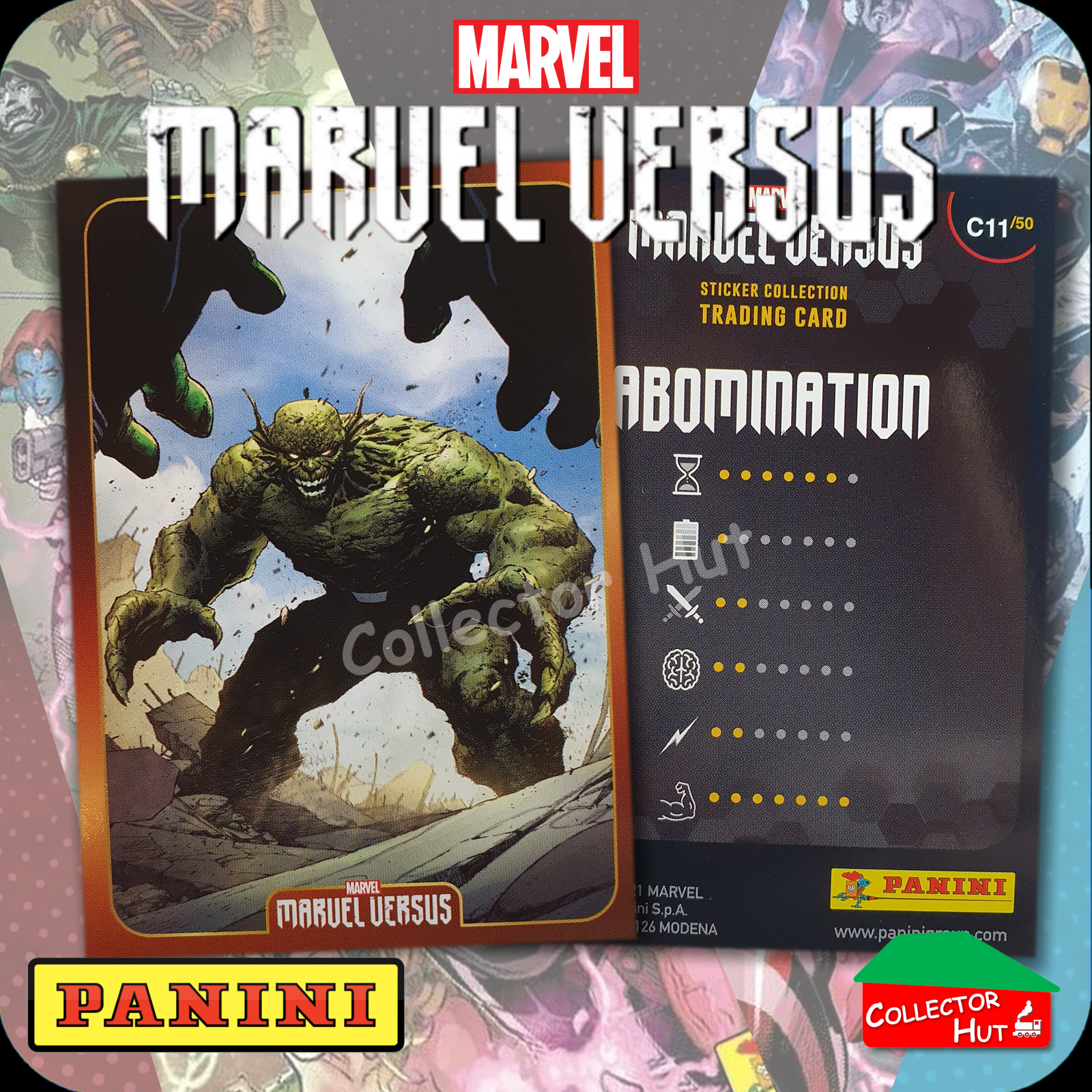 Panini Marvel Versus 2022 Series Trading Cards 1-50 NEW FRESH You Choose