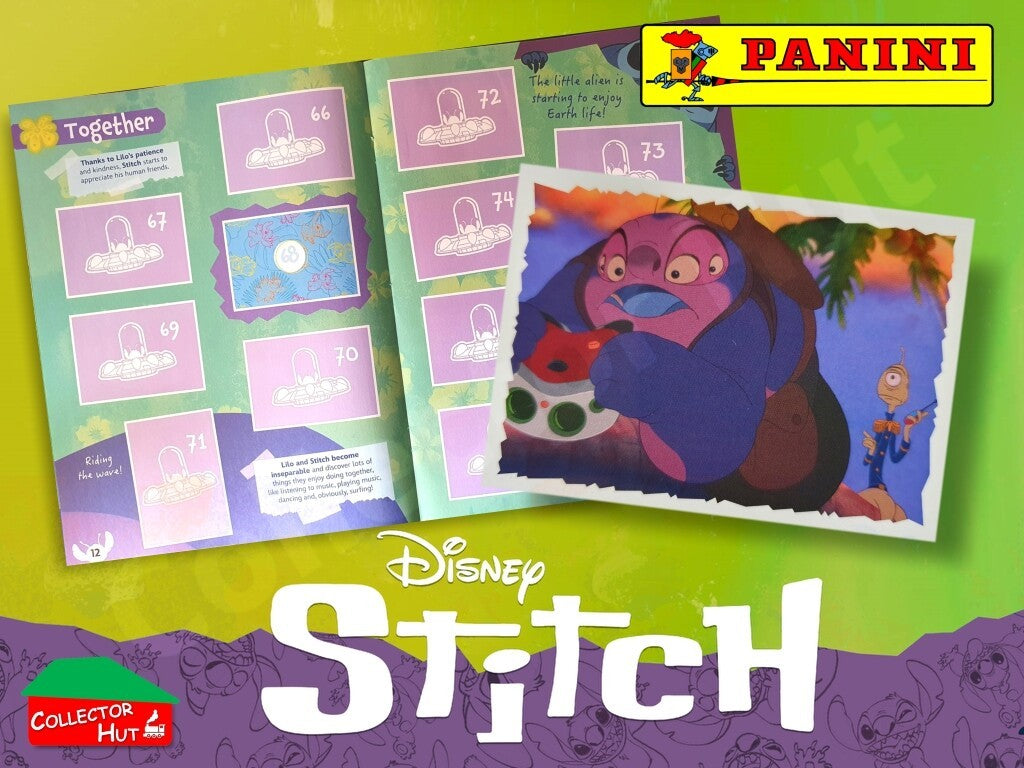 Panini Disney Stitch Single Stickers Lilo & Stitch 2024