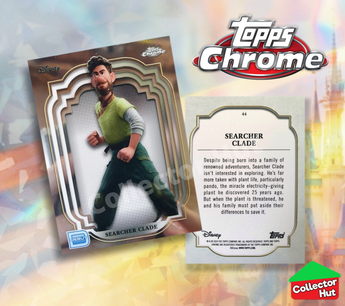 Disney Topps Chrome 2024 Base Cards 1-200 Pick Singles to Complete Your Set