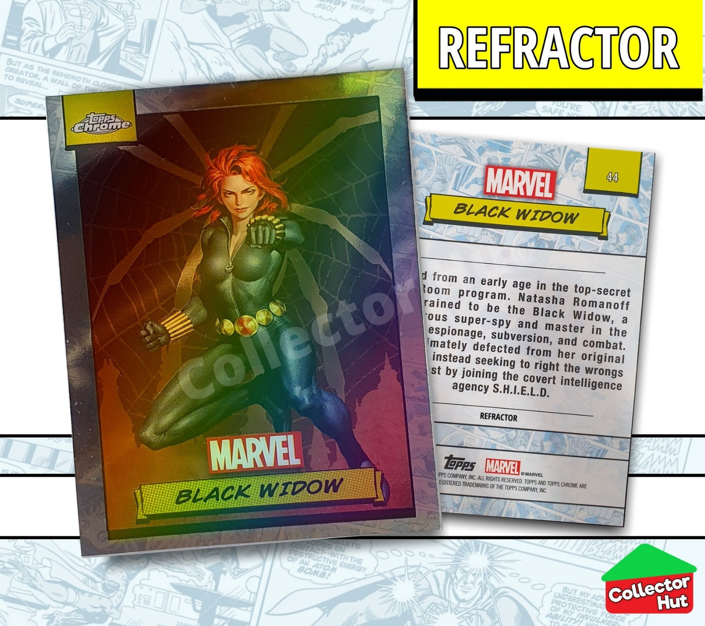 Marvel Topps Chrome 2024 REFRACTOR Card Collection YOU CHOOSE