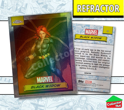 Marvel Topps Chrome 2024 REFRACTOR Card Collection YOU CHOOSE