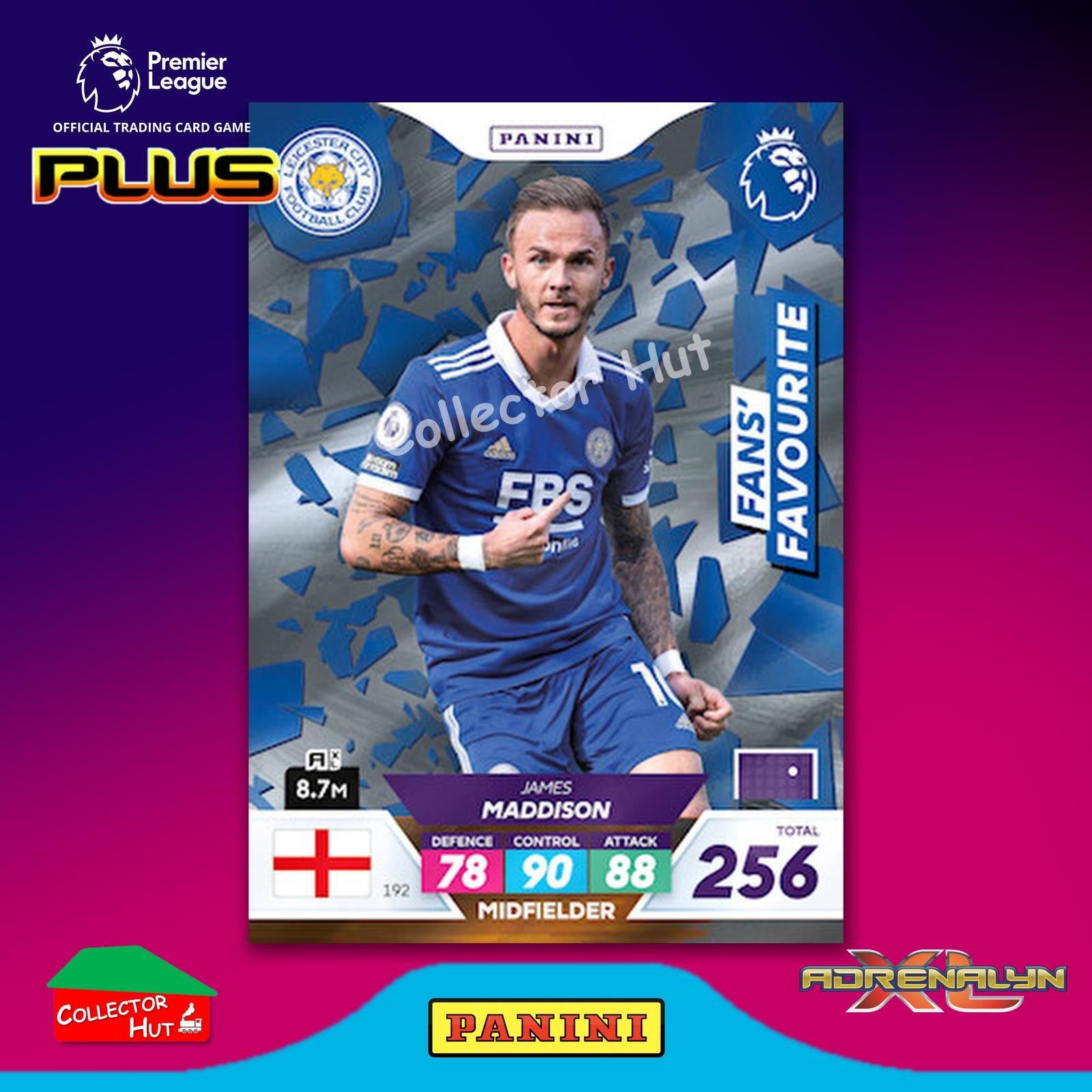 Panini Premier League Adrenalyn XL PLUS 2023 2022/23 Base Cards #190 - #369