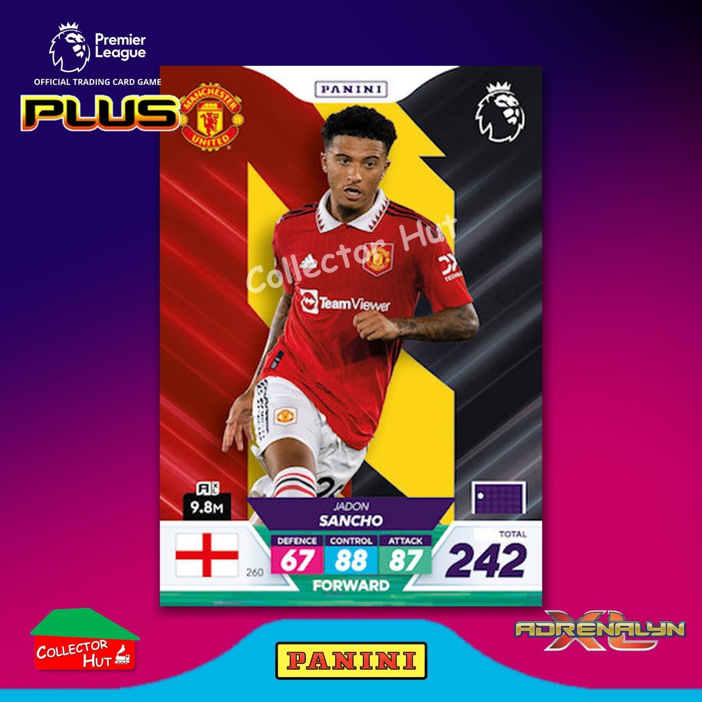 Panini Premier League Adrenalyn XL PLUS 2023 2022/23 Base Cards #190 - #369