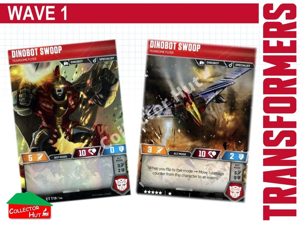 Transformers TCG CHARACTER Trading Cards All Waves