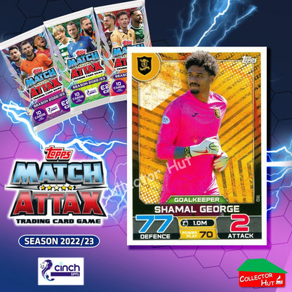 TOPPS MATCH ATTAX SPFL 2022/23 #1-162 Choose Your Card