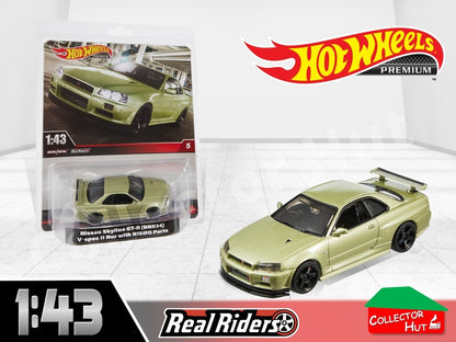 Hot Wheels Premium Real Riders HMD41 1:43 Scale Models