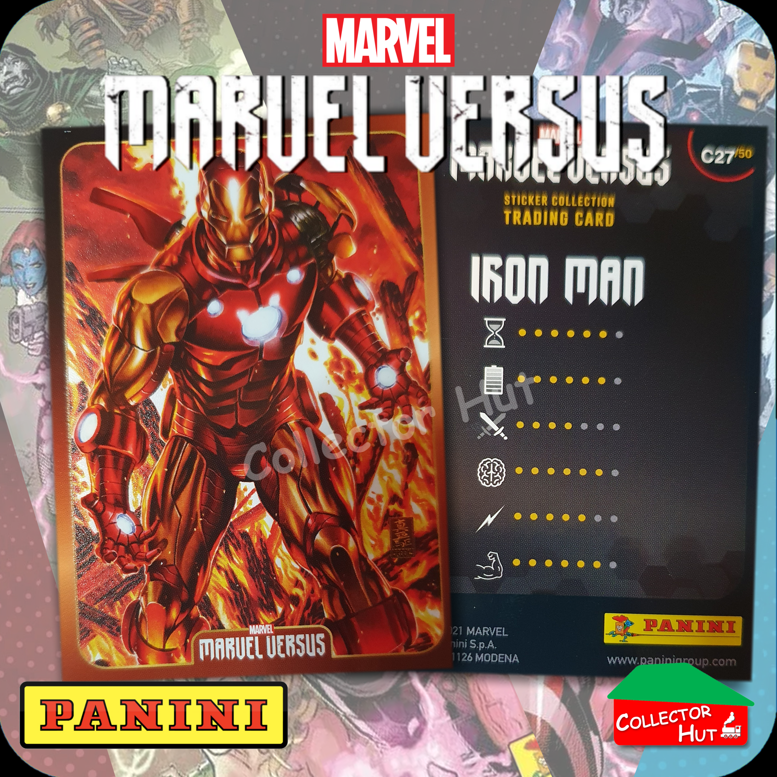 Panini Marvel Versus 2022 Series Trading Cards 1-50 NEW FRESH You Choose