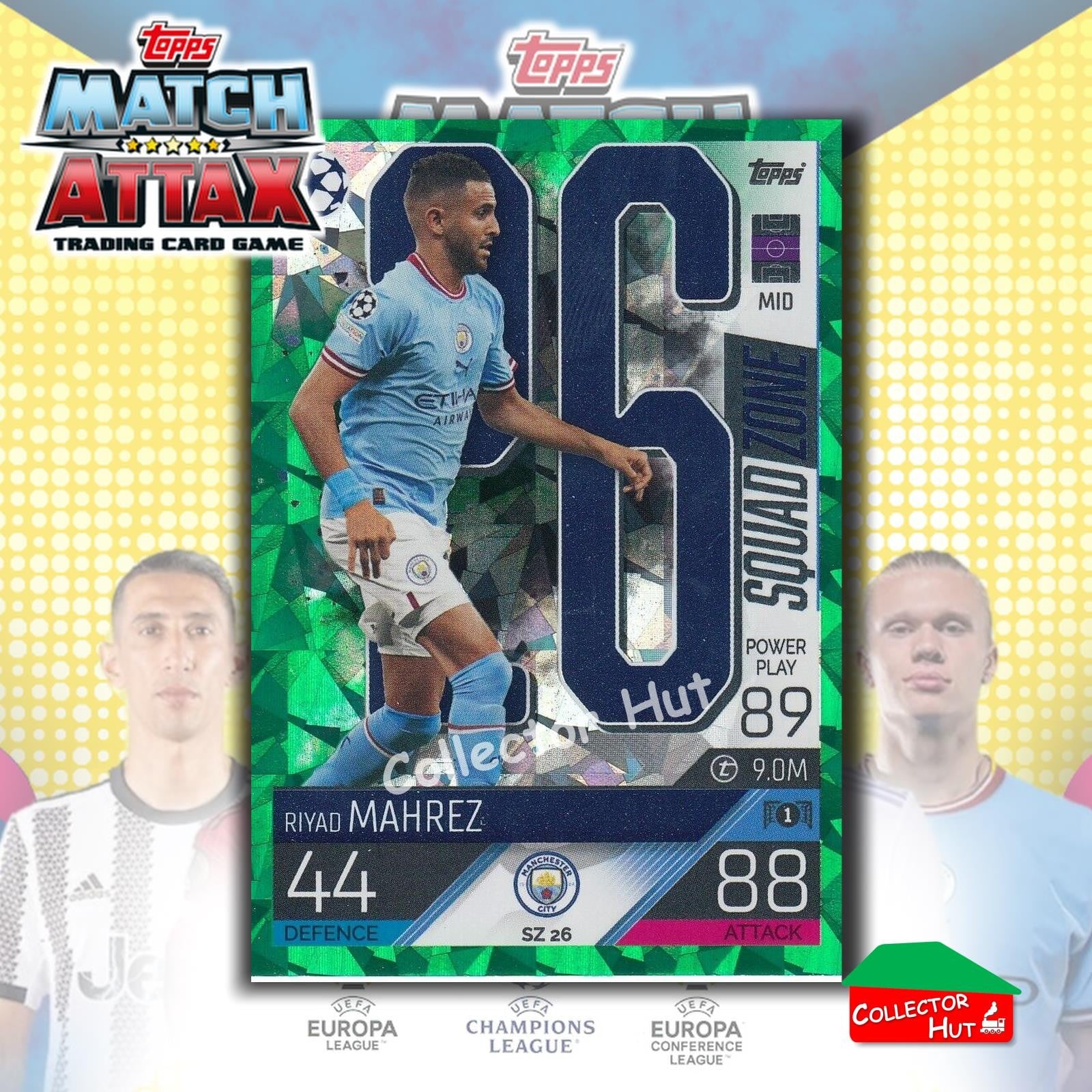 Topps Match Attax Extra 2022/23 Parallel CRYSTAL & EMERALD Cards YOU CHOOSE