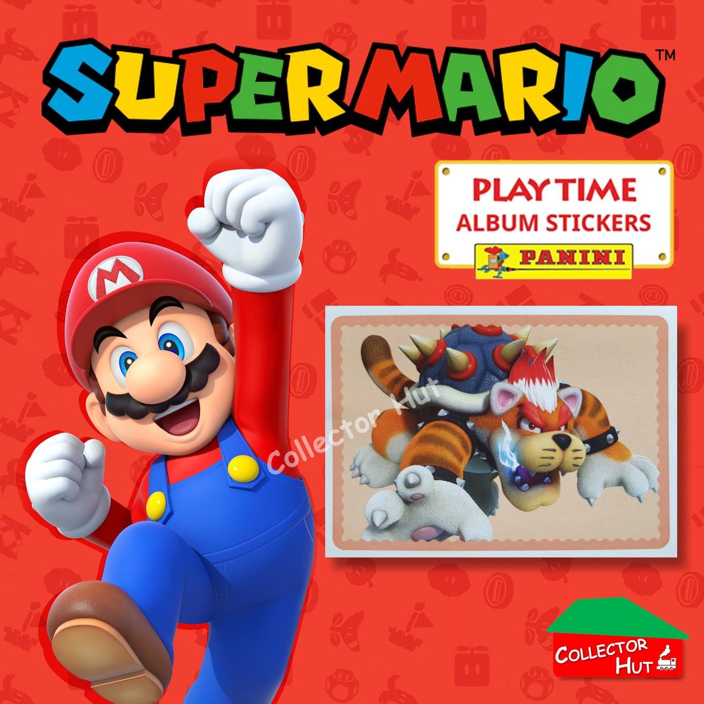 Panini Super Mario Playtime Sticker Collection Singles