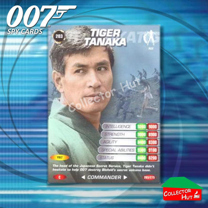 James Bond 007 Commander Spy Cards BASE COMMON YOU CHOOSE