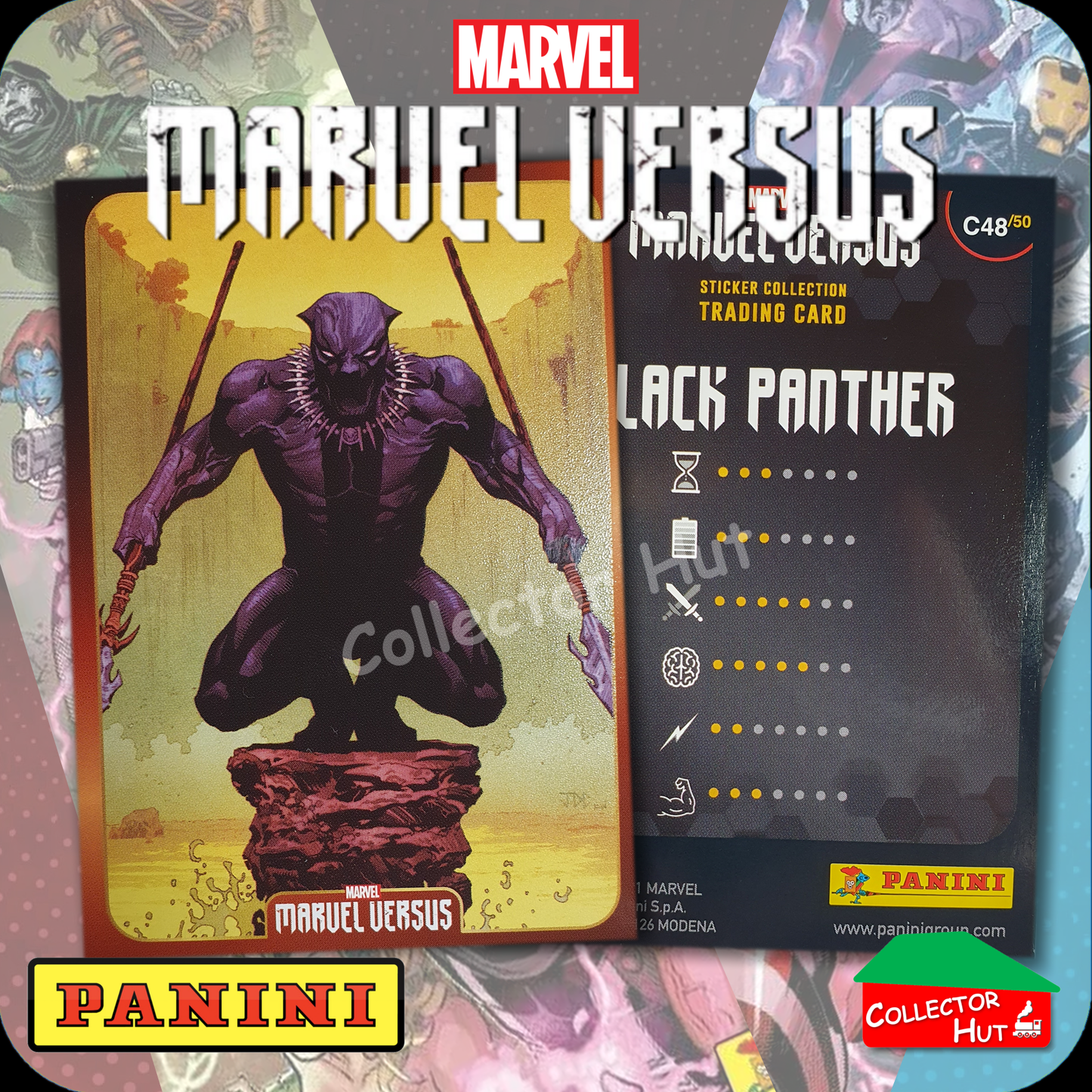 Panini Marvel Versus 2022 Series Trading Cards 1-50 NEW FRESH You Choose