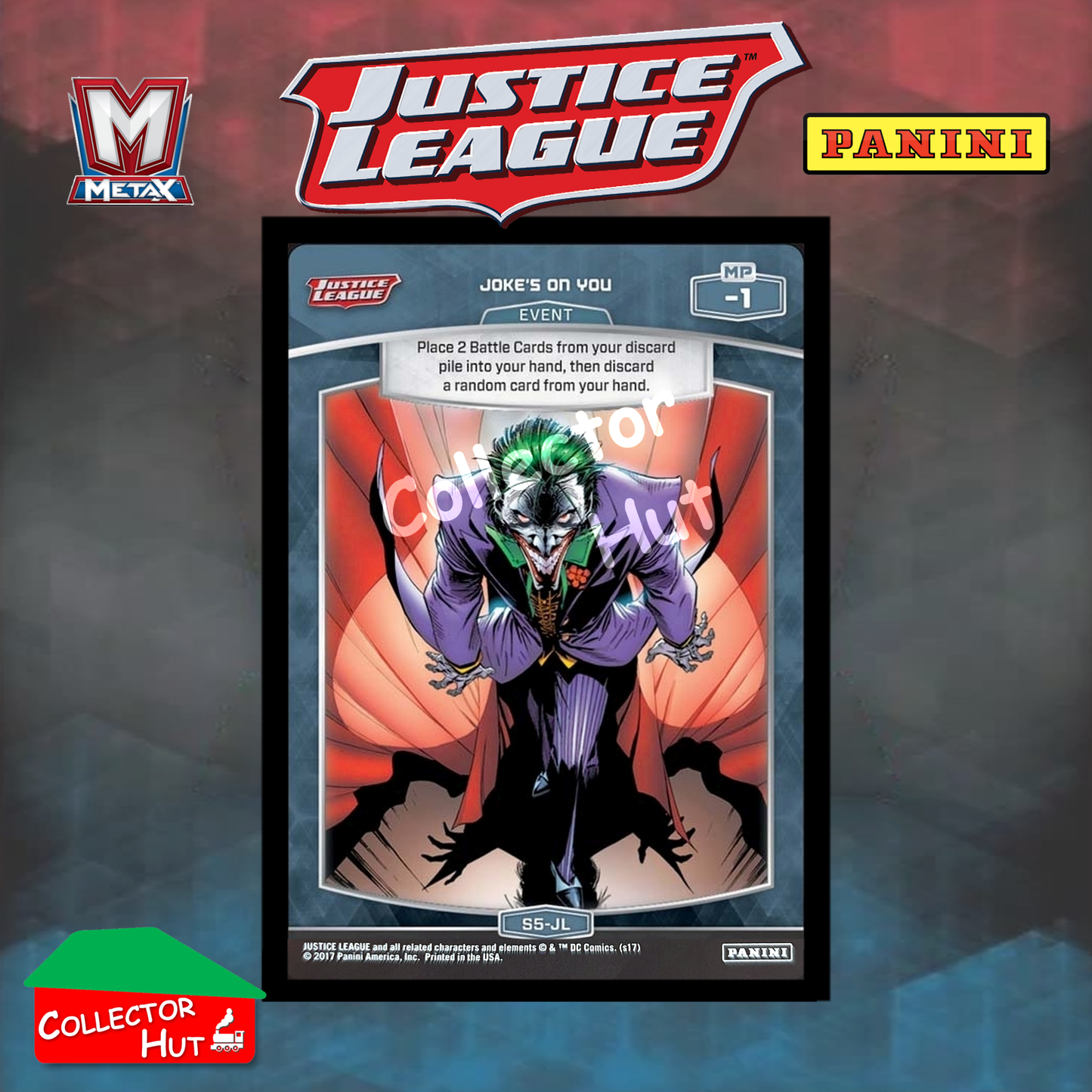 Panini MetaX DC Justice League Cards S1-S72 Choose Your Singles