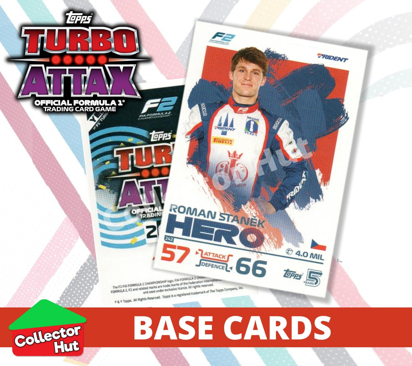 Topps Turbo Attax Formula 1 F1 2024 #167-312 Base Cards YOU CHOOSE