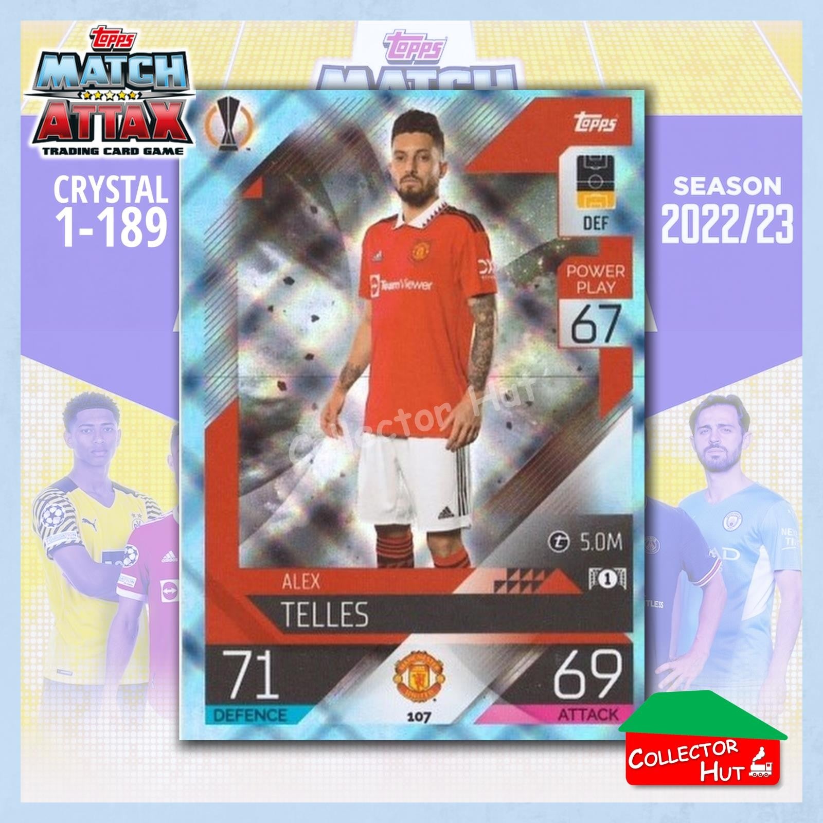 Topps Match Attax Europa Champions League 2022/23 Crystal Parallel Cards 1-189