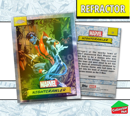 Marvel Topps Chrome 2024 REFRACTOR Card Collection YOU CHOOSE