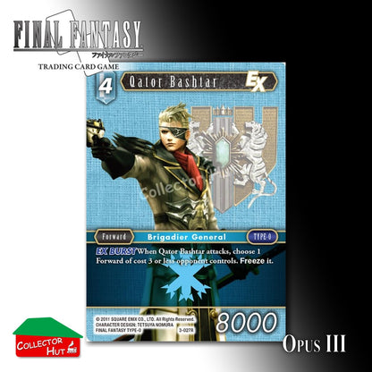 Final Fantasy Trading Card Game OPUS III 3 FOIL CARDS You Choose