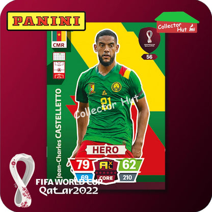 Panini Adrenalyn XL Qatar World Cup 2022 Trading Cards BASE SET #28-144
