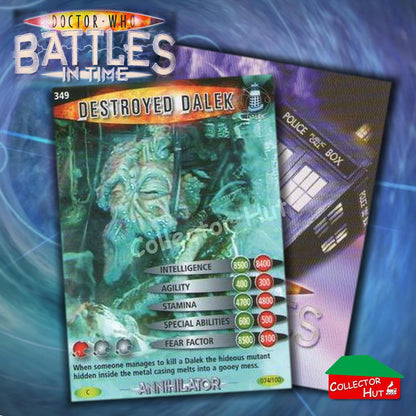 DOCTOR WHO Battles in Time #276-375 ANNIHILATOR RARE & COMMON Cards YOU CHOOSE