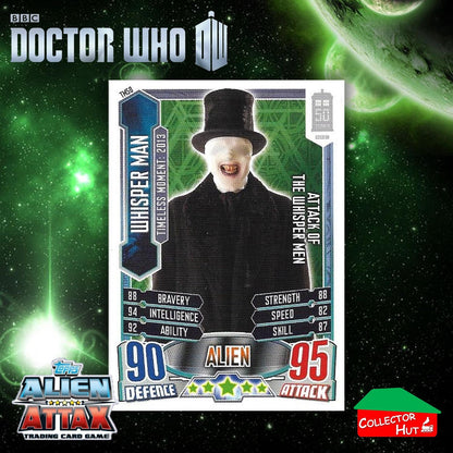 Topps Doctor Who Alien Attax 50th Anniversary Edition Companion Timeless Cards