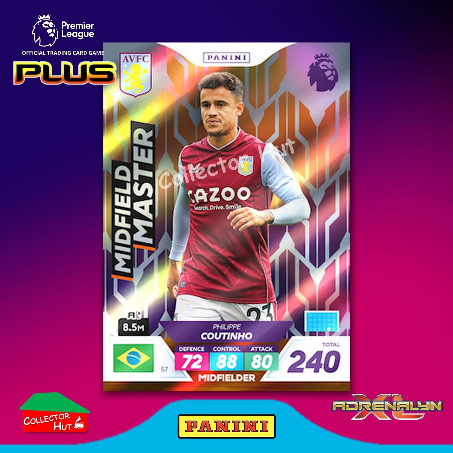 Panini Premier League Adrenalyn XL PLUS 2023 2022/23 Base Cards #10 - #189