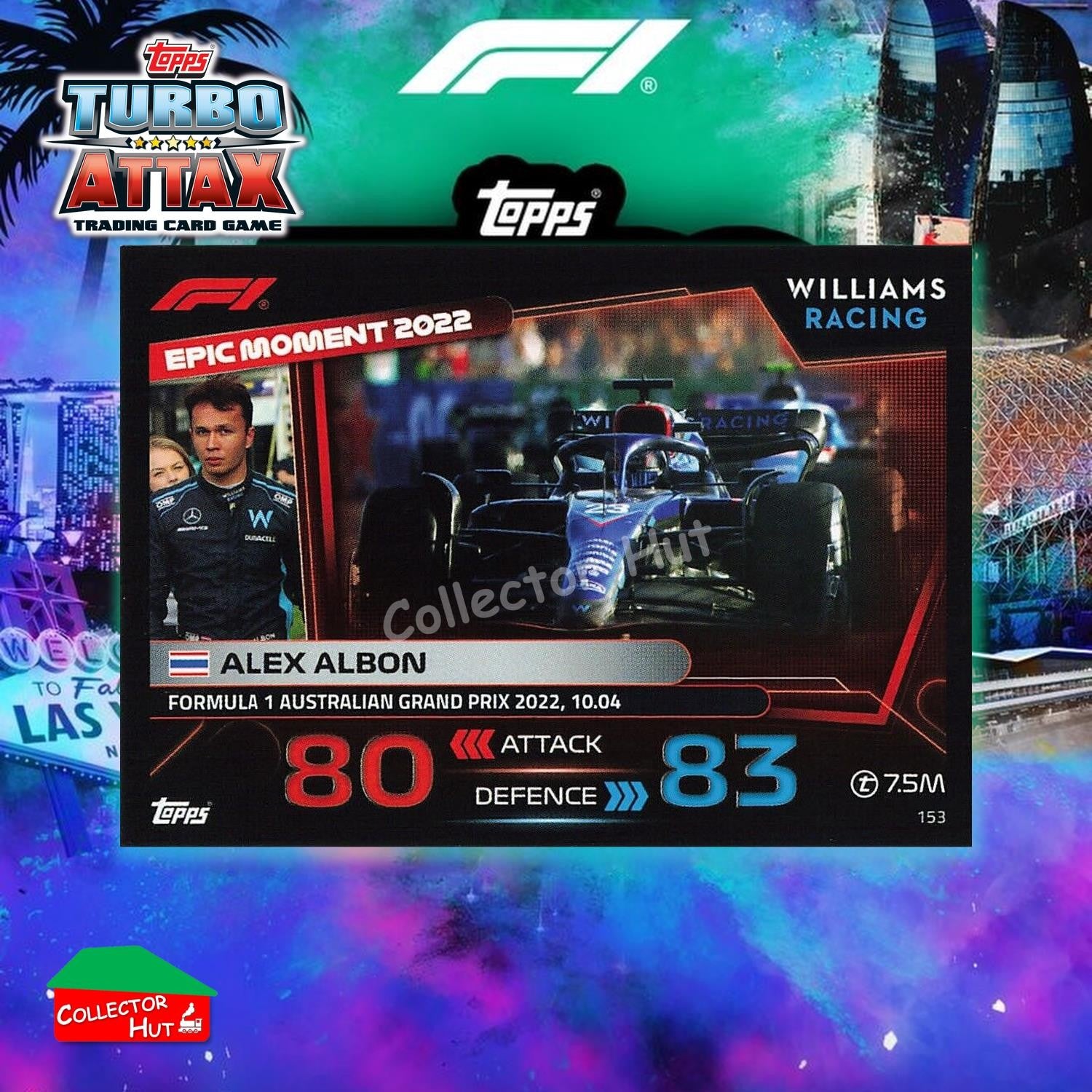 Topps Turbo Attax Formula 1 F1 2023 2023/24 Base Cards #1 - #171