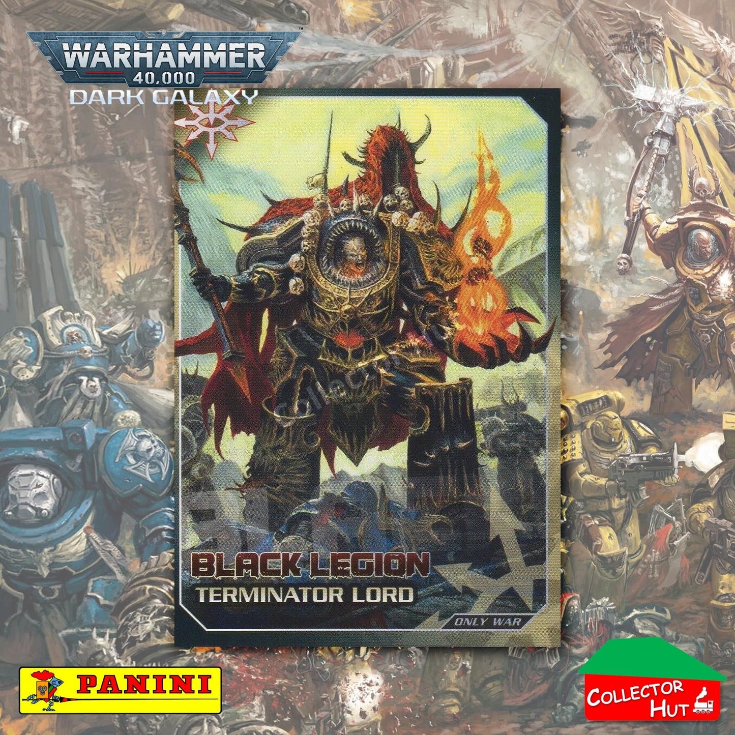 PANINI Warhammer 40,000 Dark Galaxy Only War Base Trading Cards #1-225