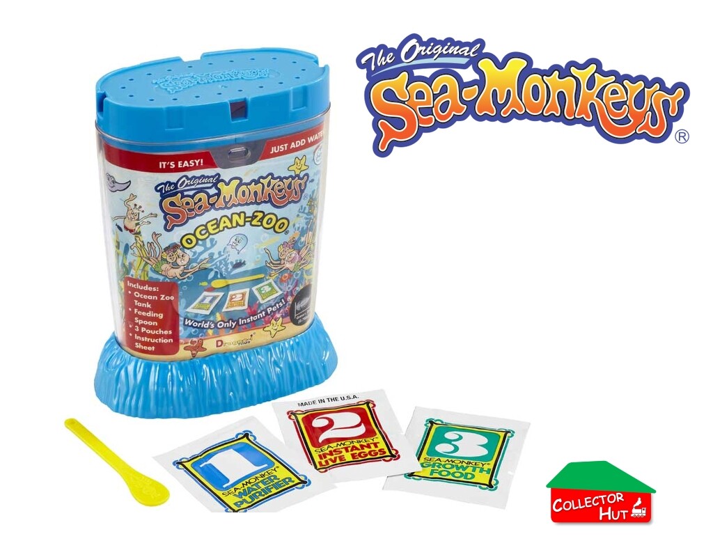 Sea Monkeys Original Ocean Zoo Grow Your Own Pets Educational Science Kit