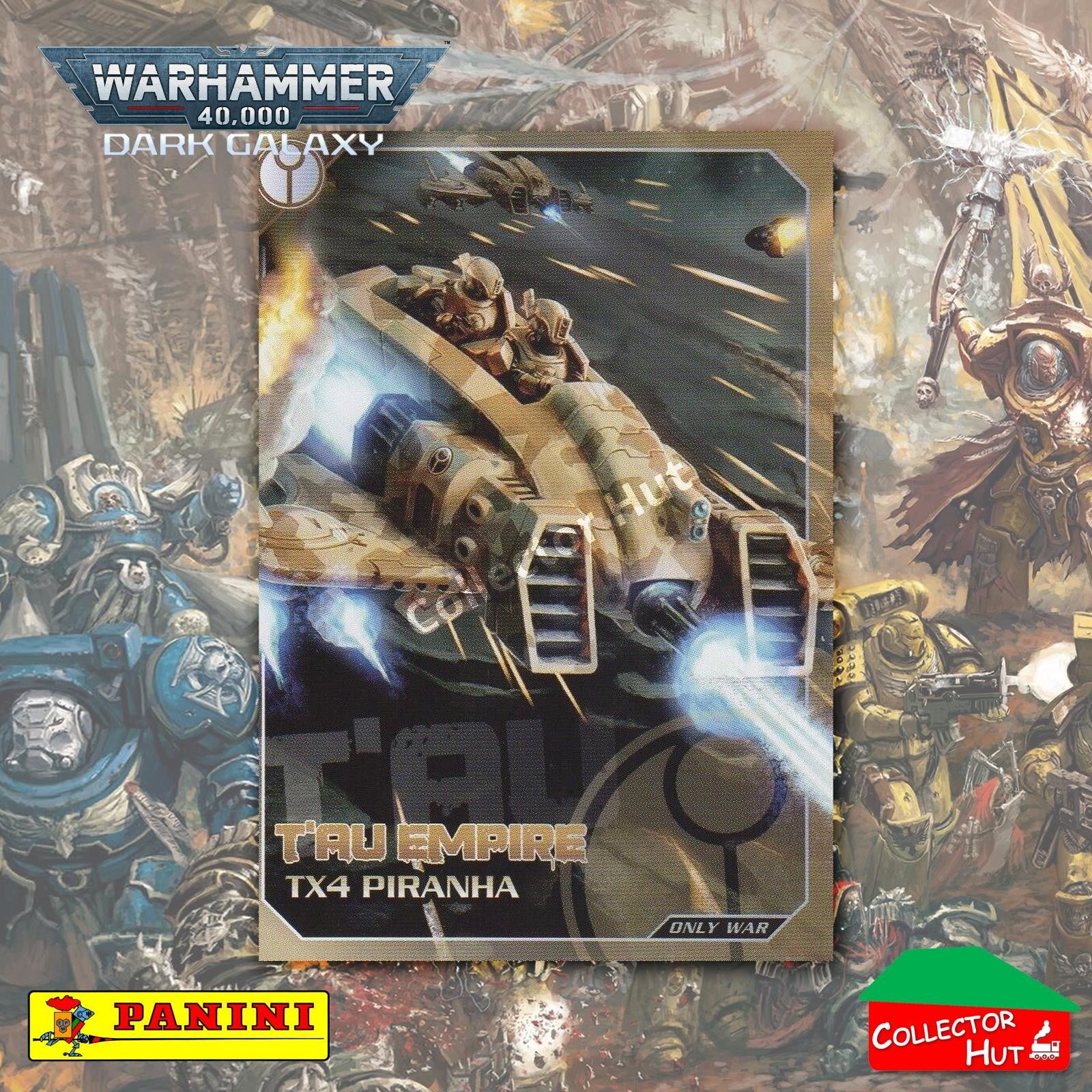 PANINI Warhammer 40,000 Dark Galaxy Only War Base Trading Cards #1-225