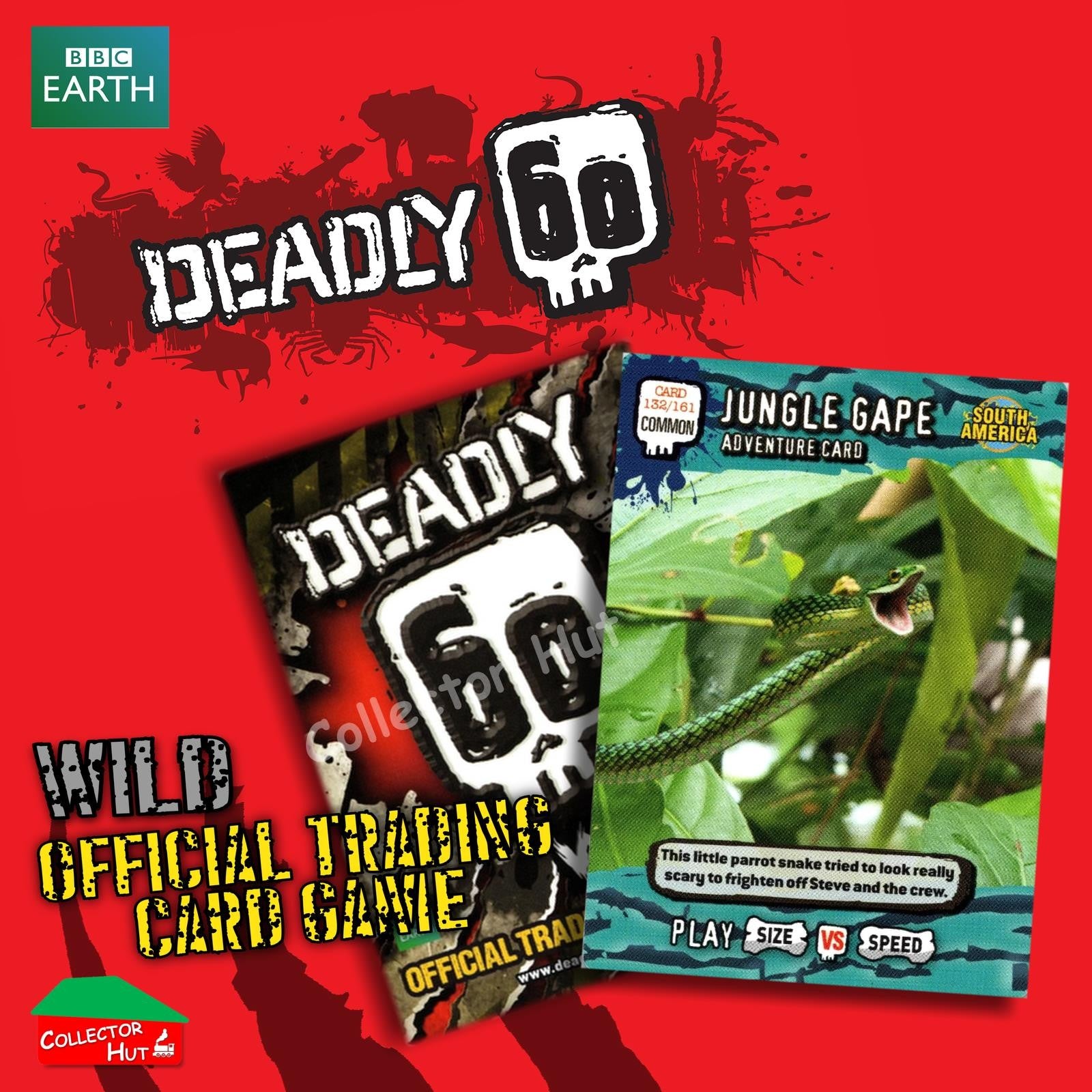 CBBC Deadly 60 WILD Trading Cards  Choose Your Cards