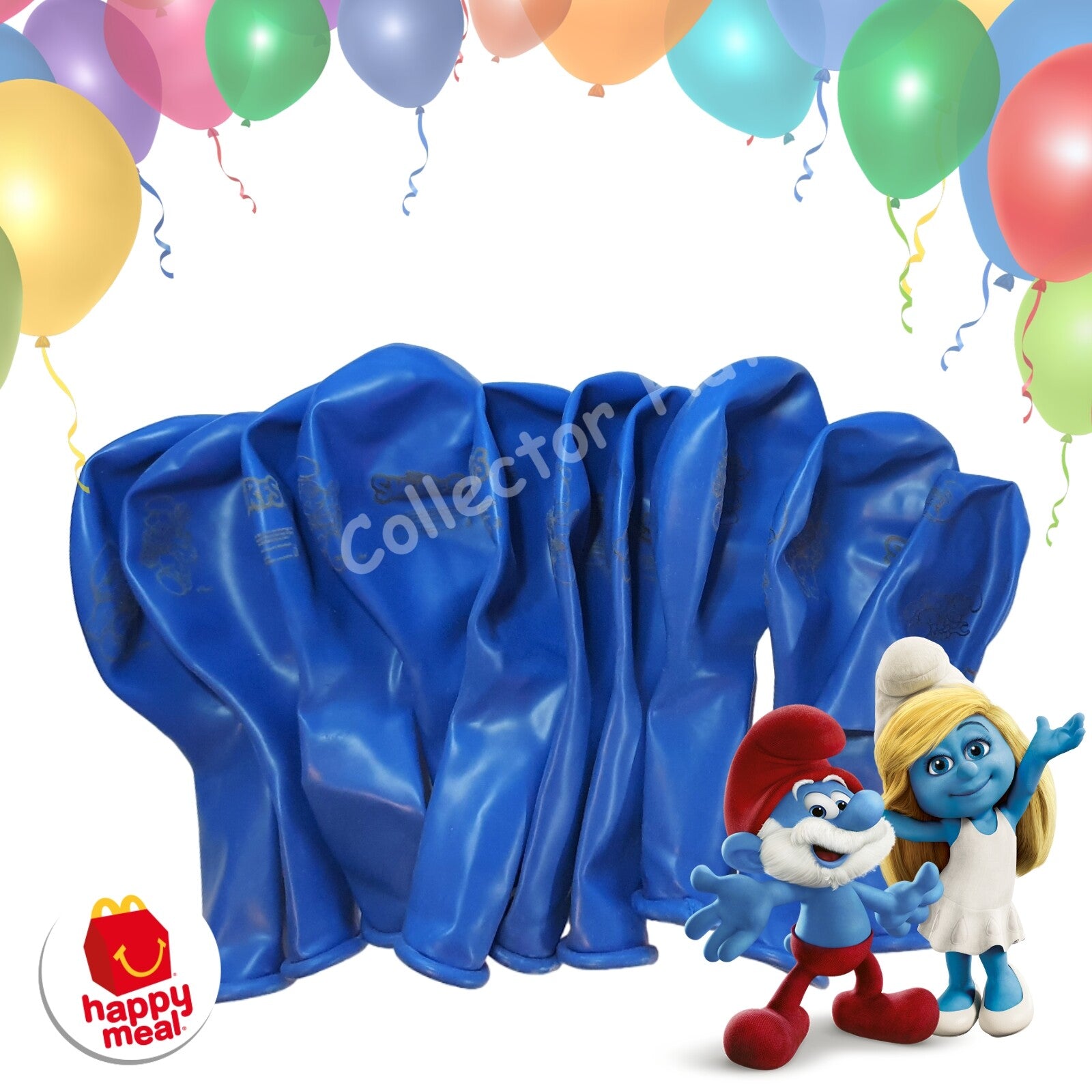 McDonald's Happy Meal Balloons Various Characters & Colours