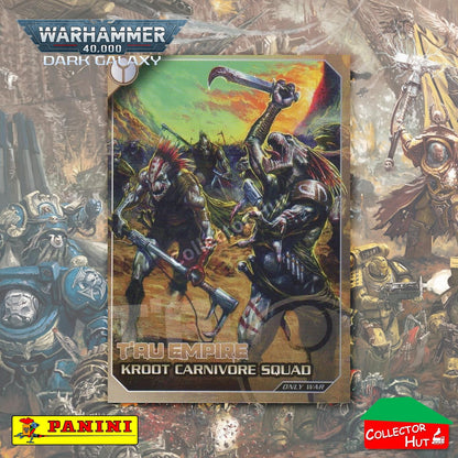 PANINI Warhammer 40,000 Dark Galaxy Only War Base Trading Cards #1-225