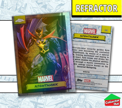 Marvel Topps Chrome 2024 REFRACTOR Card Collection YOU CHOOSE