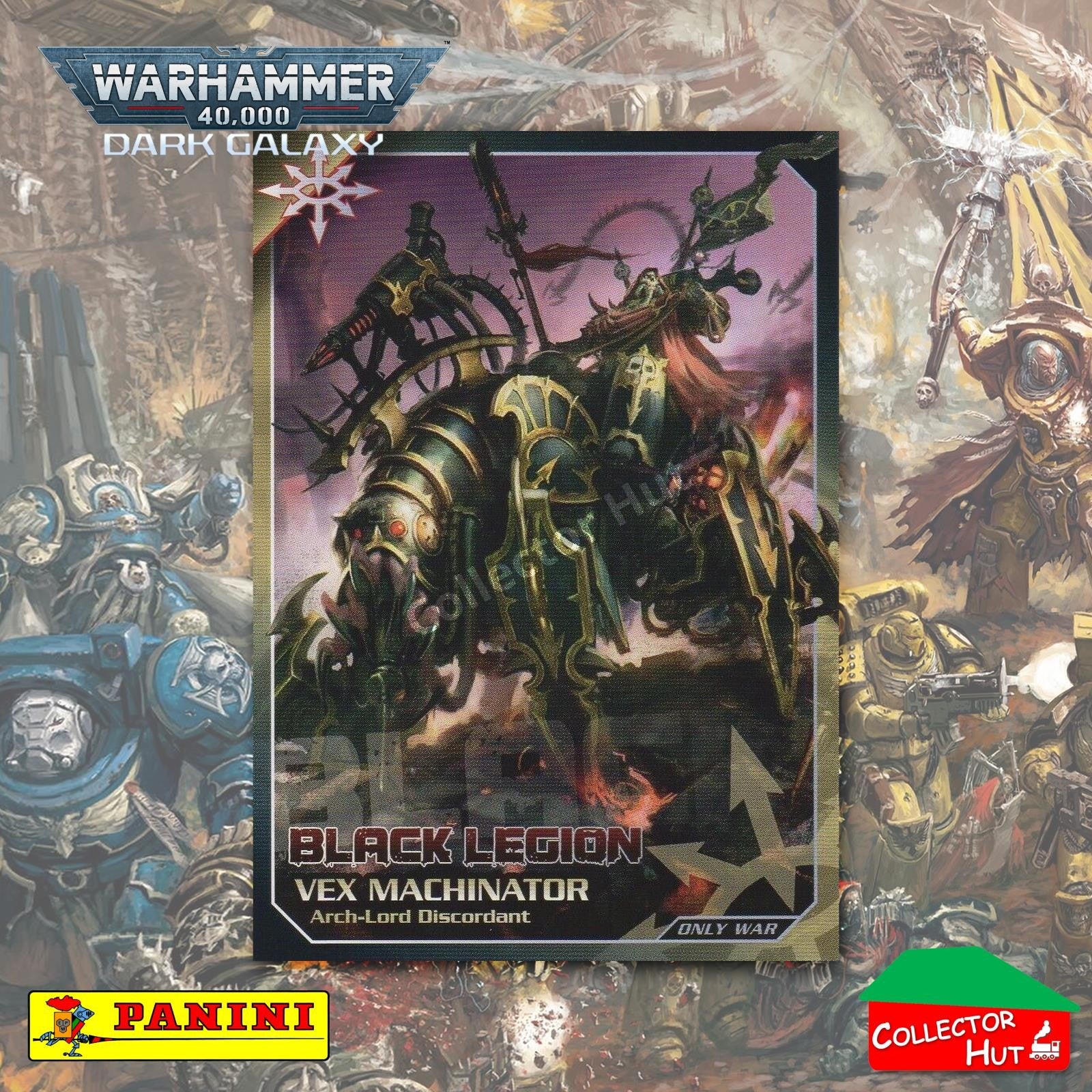 PANINI Warhammer 40,000 Dark Galaxy Only War Base Trading Cards #1-225
