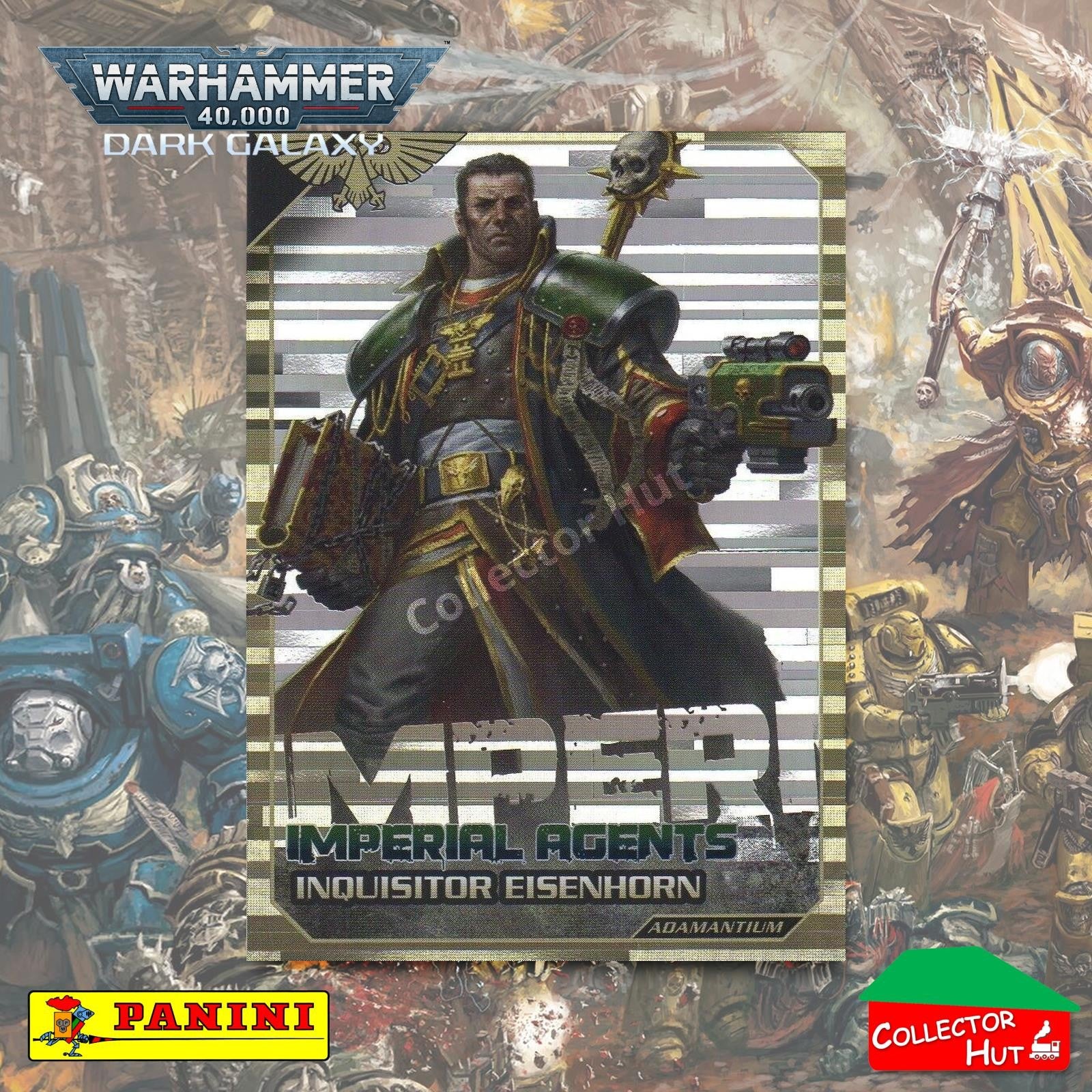 PANINI Warhammer 40,000 Dark Galaxy Webway Inferno Adamantium Limited FOIL Cards