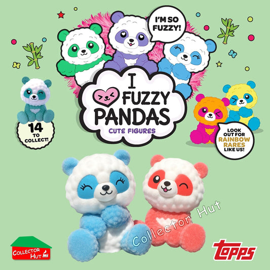 Topps I Love Pandas Cute Blind Bag Mini Figures