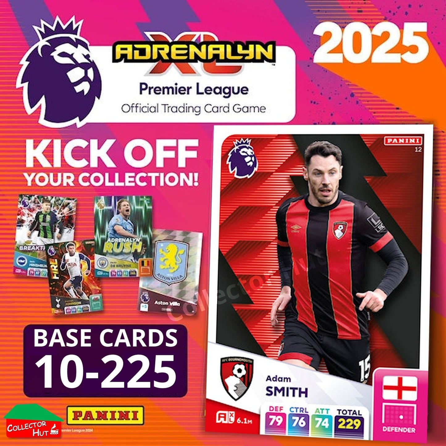 Panini Adrenalyn XL Premier League 2025 2024/25 Base & Foils #10-225