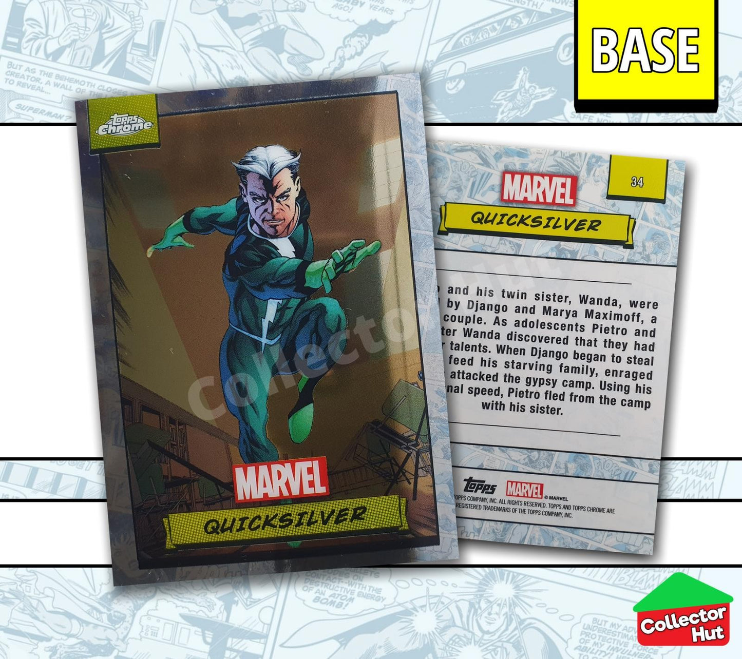 Marvel Topps Chrome 2024 Base Card Collection 1-150 YOU CHOOSE